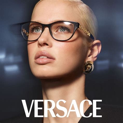 versace prescription glasses women's|eyeglasses Versace glasses on face.